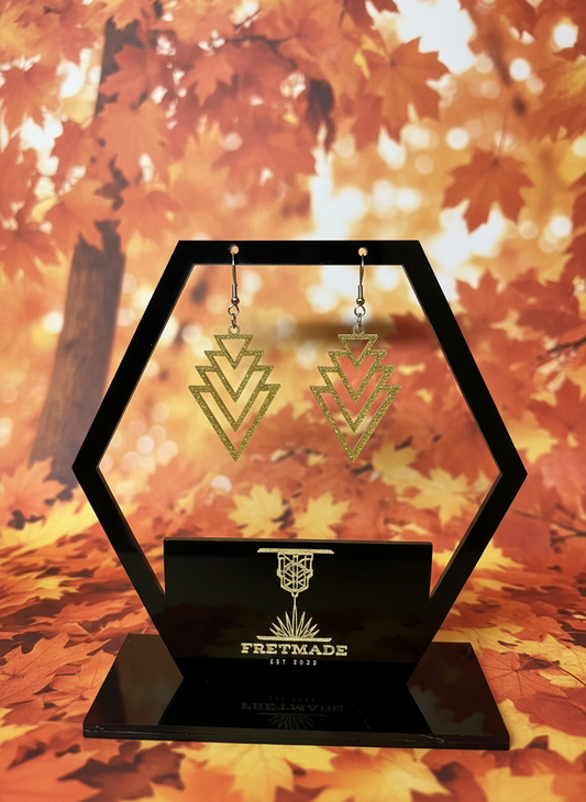 Fretmade Geometric Fashion Earrings