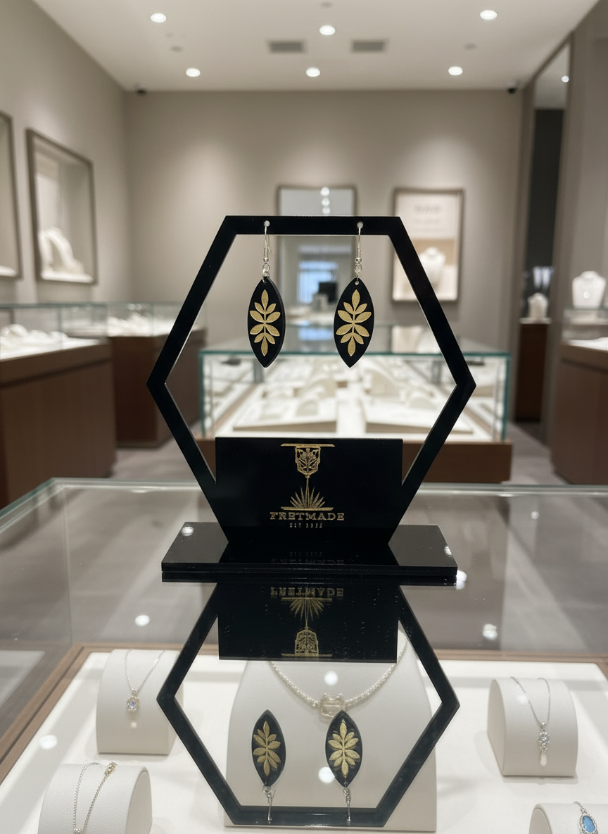 Fretmade Floral Earrings