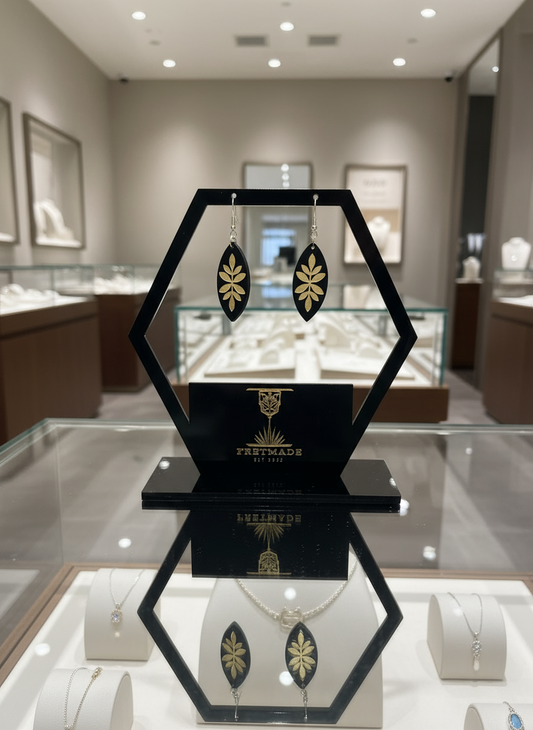 Fretmade Floral Earrings