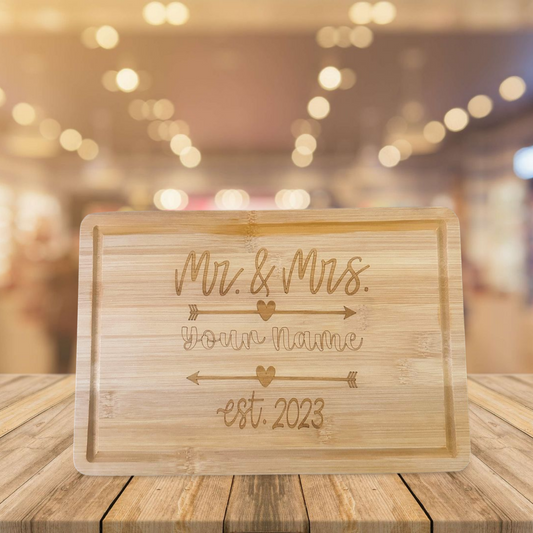 Fretmade Custom Bamboo Cutting Board