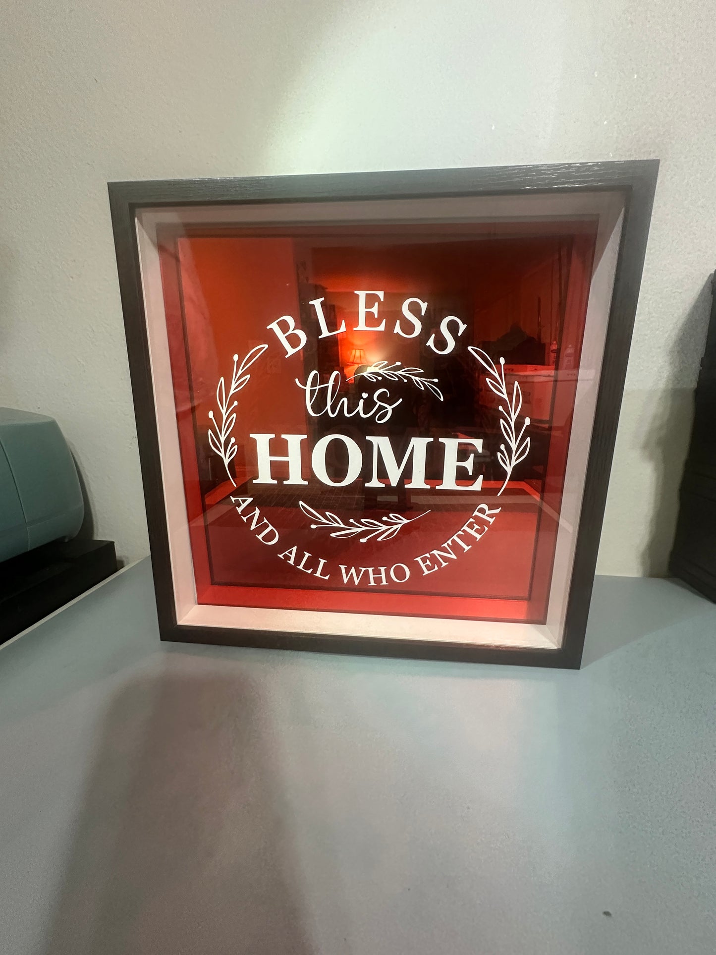 Fretmade Acrylic Mirror Shadow Box 12x12