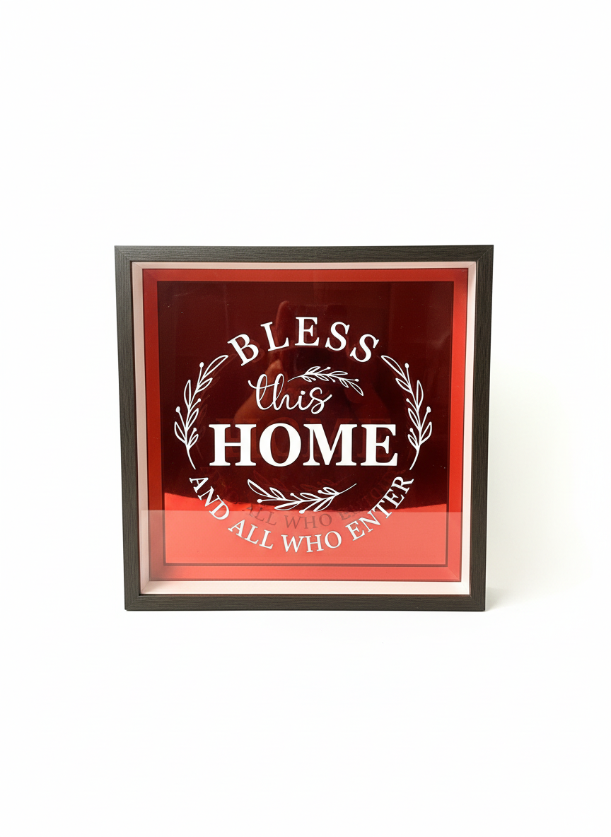 Fretmade Acrylic Mirror Shadow Box 12x12